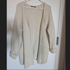 Denver Hayes Knit Cream Women's Cozy Cardigan